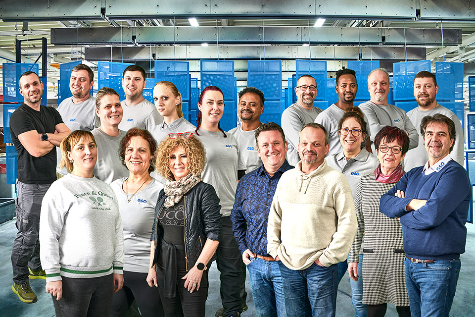 Team der GSO Oberflächentechnik GmbH in Olching Team der GSO Oberflächentechnik GmbH in Olching