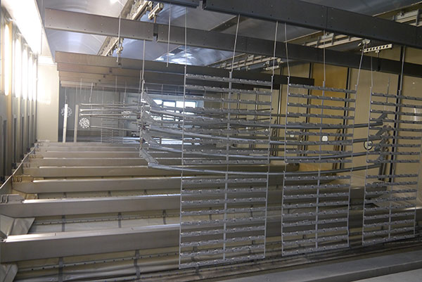 Automatische Vorbehandlung von Produktteilen in Serie